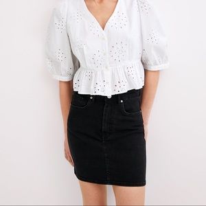 Zara Mini Denim Skirt